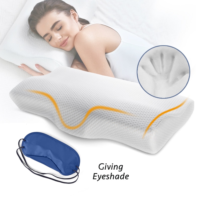 Orthopedic Concave Shape Memory Foam Pillow