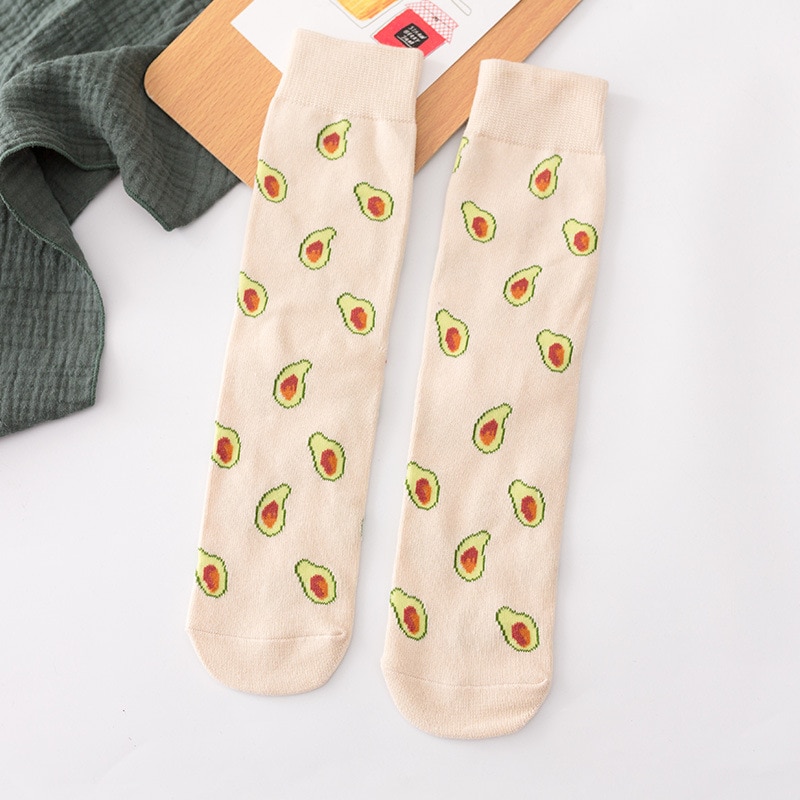 Fruits Printed Socks for Girls